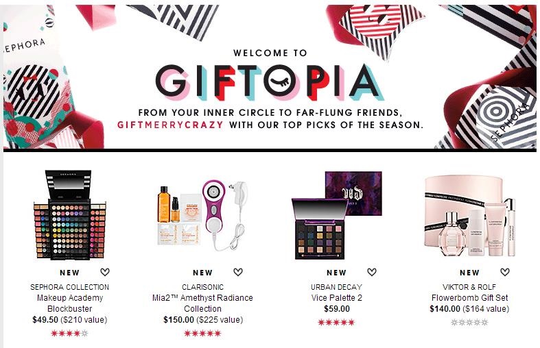 Sephora Holiday Marketing Campaign