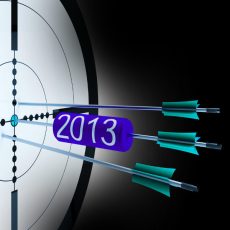 arrows in target-2013 prediction hits