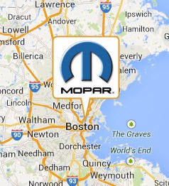 mopar map of boston - dealer marketing