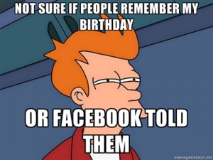 Facebook Birthday Reminder