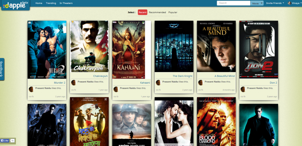 Dapple_homepage