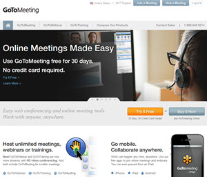 GoToMeeting image from Useful Usability