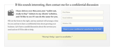 Offer Fewer Fields to Sign Up to Increase Conversion