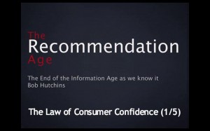 Recommendation Age Law of Consumer Confidence