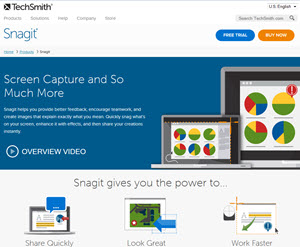 SnagIt image from Useful Usability