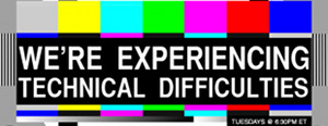 The current logo for We're Experiencing Techni...