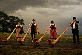 Alphorn band