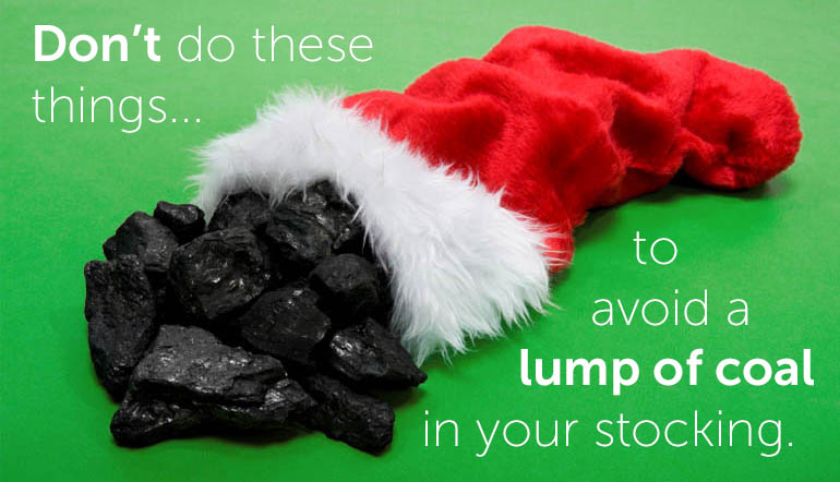 Coal in Your Stocking