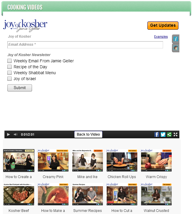 video gallery