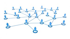 global social media connected network