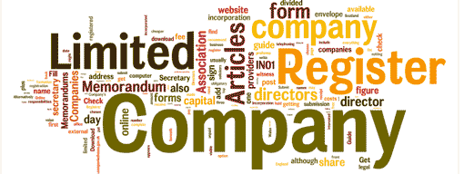 limited company banner with random company names and jargon