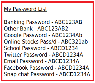 my-password-list