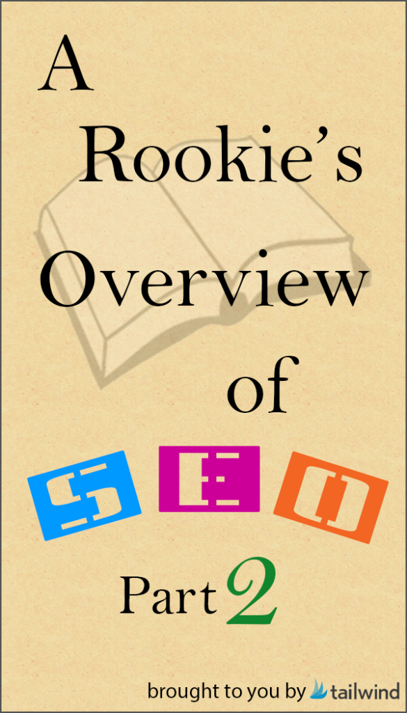 Rookie's Overview of SEO Part 2