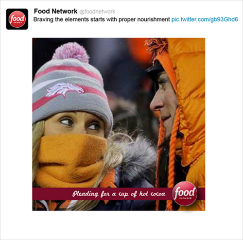 Food Network Tweet 