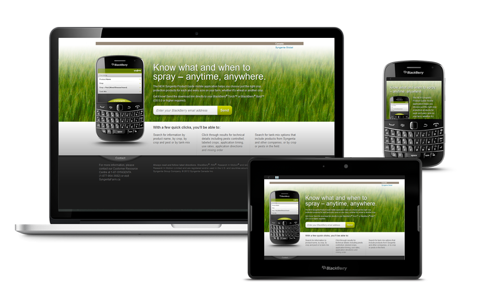 responsive landing pages