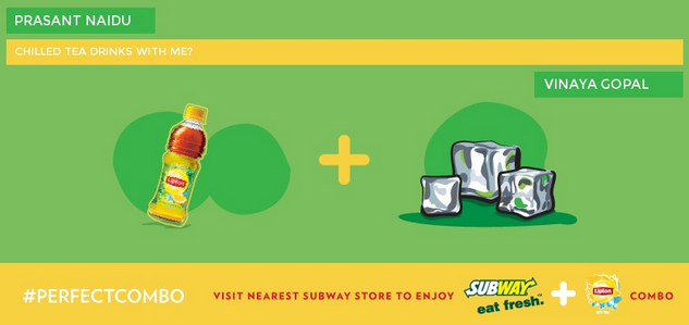 Lipton_#PerfectCombo_Facebook_app