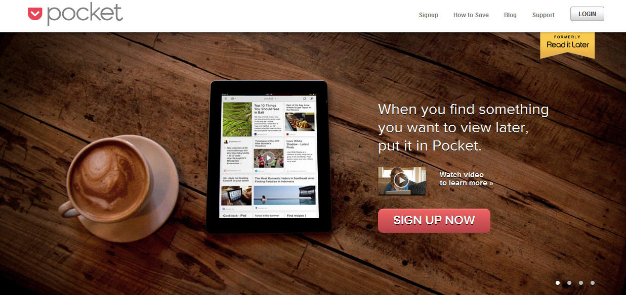 Pocket Saved Pages