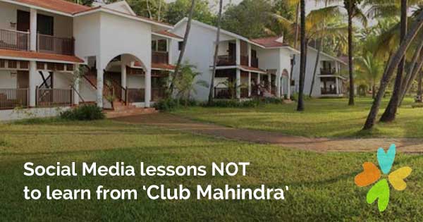 club mahindra social media