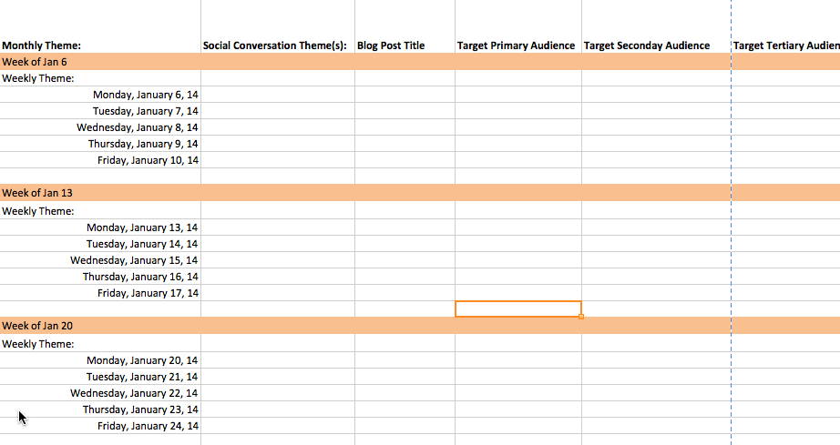 content marketing editorial calendar template 2014 social media tool Content Marketing Editorial Calendar Template 2014 