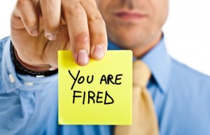 Fired from Job photo from Shutterstock