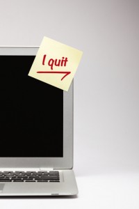 Quit Job photo from Shutterstock