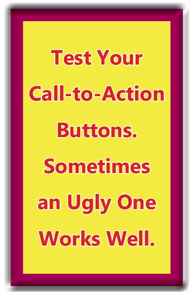Ugly Call to Action button