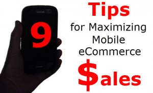 9 tips for maximizing mobile ecommerce sales from UsefulUsability.com