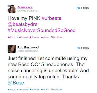 Beats vs Bose brand marketing strategy tweets1