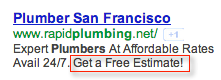 PPC AD Call to Action
