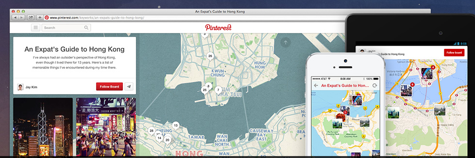 Screen Shot 2014 02 18 at 10.29.12 AM Pinterest Travel Pins Generate 200 Million Place Boards
