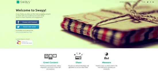 Swayy - Social Media Tools
