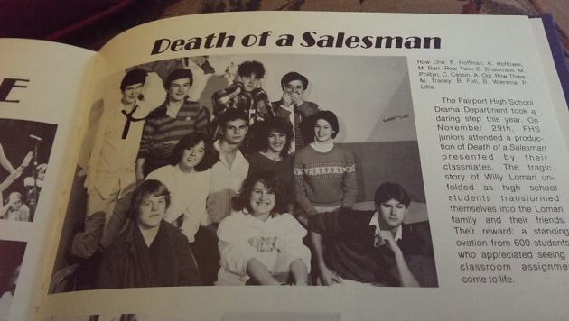 death of a salesman yearbook
