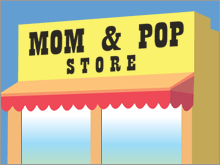 mom and pop shop