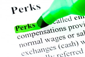 Perks photo from Shutterstock