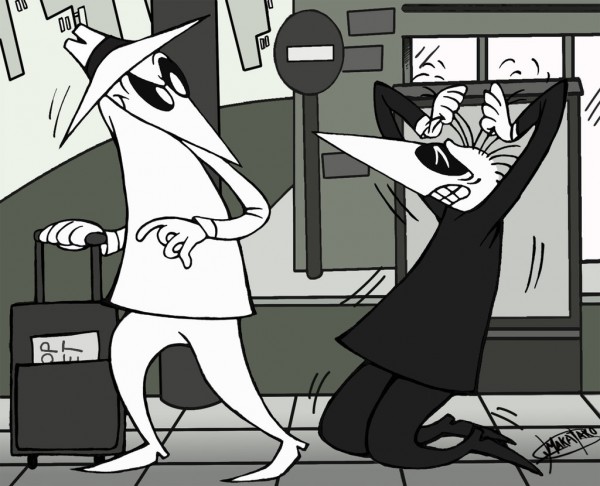 spy vs spy, mad magazine, black hat, white hat