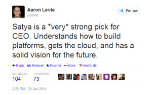 Aaron Levie Tech CEO Influencer Tweet3