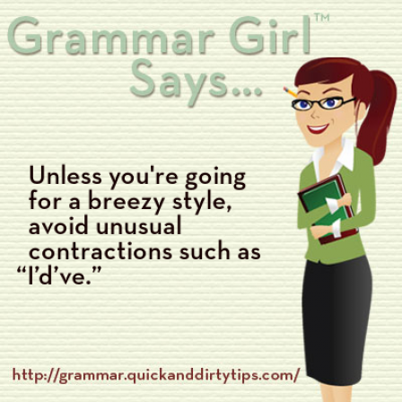 Grammar-Girl-Says-Troublesome Contractions