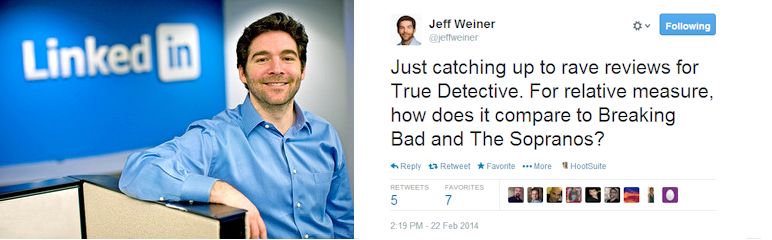 Jeff Weiner Tech CEO Influencer Tweet