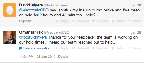 Medtronic CEO Twitter 6