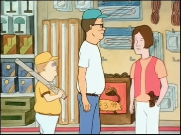 king of the hill, buckley, mega lo mart 