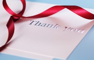 Thank You Letter photo from Shutterstock