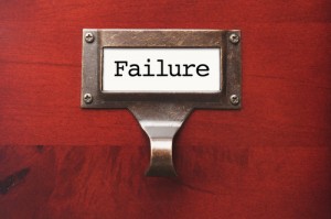 Failure photo from Shutterstock