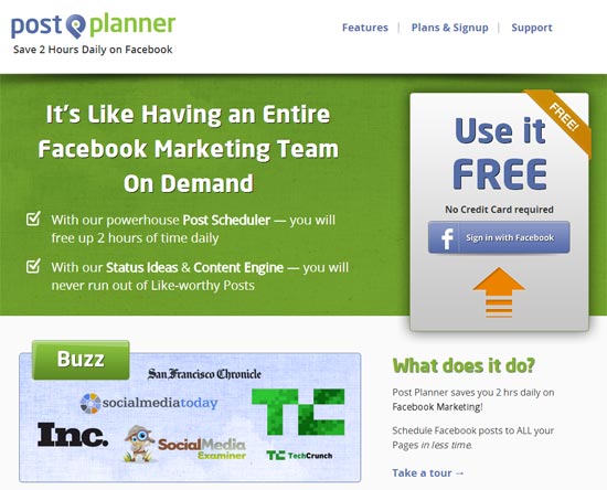 Manage Facebook Pages Easier With Post Planner