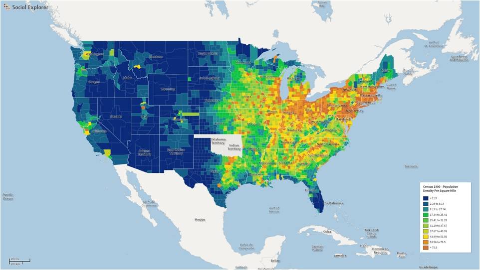 US Population Maps
