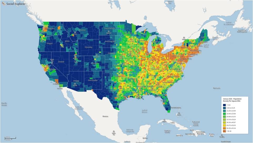 US Population Maps