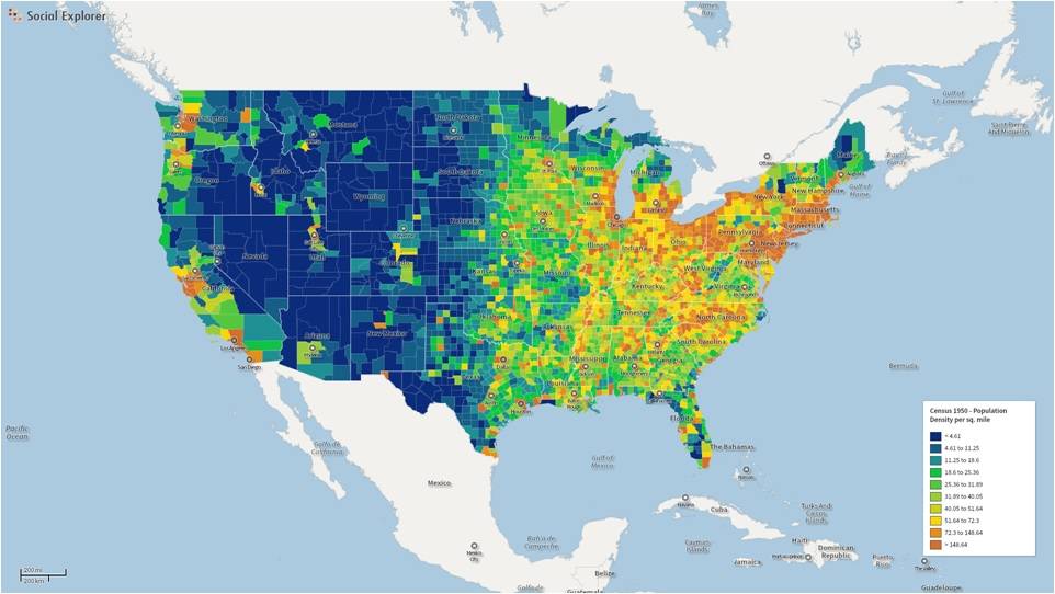 US Population Maps