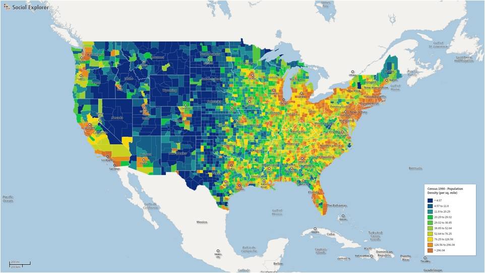 US Population Maps