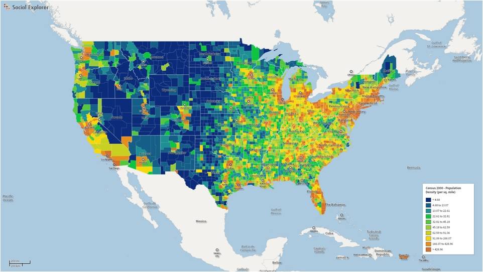 US Population Maps