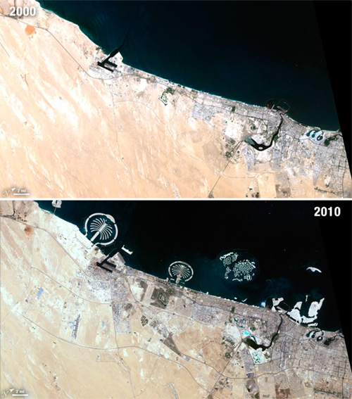Dubai - Satellite Image