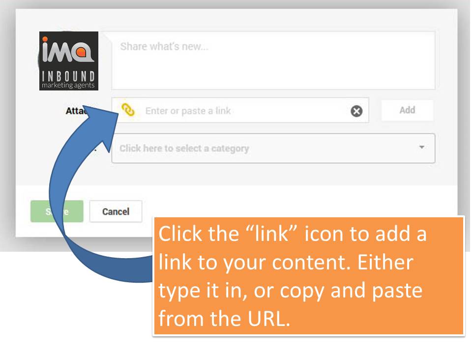 Adding a Link to a Post in Google+